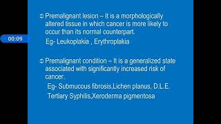 Premalignant Lesions of Oral Cavity [upl. by Ettenwahs685]