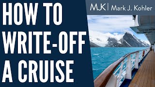 How to Writeoff a Cruise [upl. by Amar419]