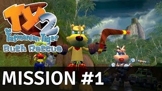 TY the Tasmanian Tiger 2 Bush Rescue PC  100 Walkthrough 1080p60 FPS  Mission 1 [upl. by Kelly205]