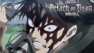 Attack On Titan Levi VS The Beast Titan English Dub [upl. by Newbold]