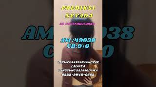 PREDIKSI TOGEL NEVADA HARI INI 30 NOVEMBER 2024  BOCORAN TOGEL NEVADA HARI INI  RUMUS JITU NEVADA [upl. by Uball]