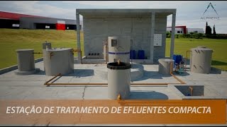 ESTAÇÃO DE TRATAMENTO DE EFLUENTES COMPACTA ALPHENZ [upl. by Namzed]