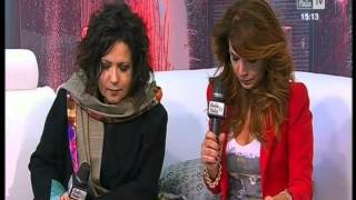 Antonella Ruggiero  intervista a Radio Italia tv  19022014 [upl. by Farrison]