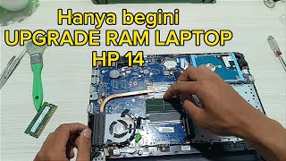 Bongkar Laptop HP 14  Simpel dan Mudah Ternyata begini cara bongkar Laptop HP 14 [upl. by Aydidey603]