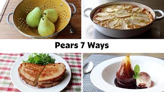 7 Perfect Pear Recipes from Savory to Sweet [upl. by Harlene25]