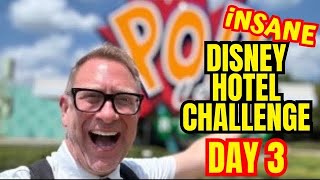 Day 3 Staying At Every Disney Hotel POP Century Resort FULL TOUR [upl. by Saito455]