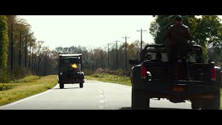 Jeepers Creepers 3 Ravenous 2017 Truck Vs Machine gun Scene [upl. by Henrion]