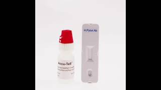 ACCUTELL pruebas rapidas de H pylori IgGIgMIgA Cassette Whole BloodSerumPlasma [upl. by Darlene]