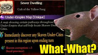 Skaven Sewer Unusual Location Gives UnderEmpire Map Item that Reveals Every Undercity In Campaign [upl. by Zaneta166]