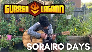 Gurren Lagann  Sorairo Days Fingerstyle Guitar Cover [upl. by Ised]