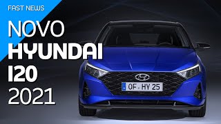 Novo Hyundai i20 2021 mais esportivo e tecnológico que HB20 [upl. by Froehlich]