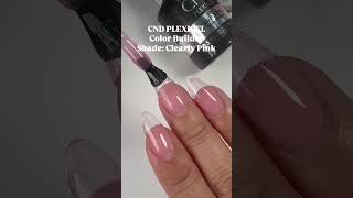 CND PLEXIGEL Color Builder Shade Clearly Pink [upl. by Nnylsor713]