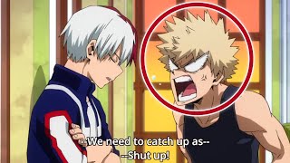 Bakugo tolerating Todoroki  My Hero Academia [upl. by Norahs776]