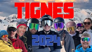 Tignes Val dIsère Espace Killy 2024 Ski Vlog [upl. by Liris111]