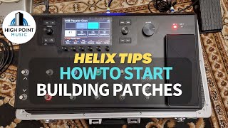 Line 6 Helix LT Building Patches [upl. by Lerud]