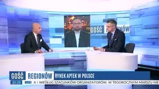 Rozmowa o ustawie quotApteka dla aptekarza 20quot  Gość Regionów  TVP3 [upl. by Accebar]