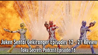 Juken Sentai Gekiranger Episodes 12  21 Review [upl. by Croner36]