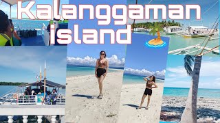 White sand kalanggaman island 🏝️vacationmode vacation2024 [upl. by Lamont]