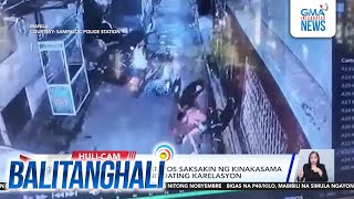 Lalaki sugatan matapos saksakin ng kinakasama ng kaniya umanong dating karelasyon  Balitanghali [upl. by Monia34]