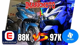 BAGONG MOTOR🔥SULIT TO  EuroMotor Samurai 155i vs Skygo Lance 150 iMarkMoto [upl. by Cleveland]