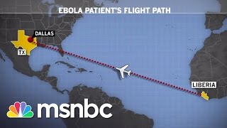 Ebola Reaches The US  msnbc [upl. by Reinhold57]