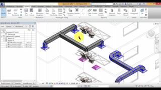 Revit MEP  4  Creación de Ductos y Sistemas [upl. by Majka417]