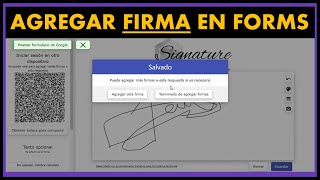 ✅ Cómo INSERTAR FIRMA en un Formulario de Google Forms 2024 🚀 Tutorial de GOOGLE FORMS [upl. by Zerlina]