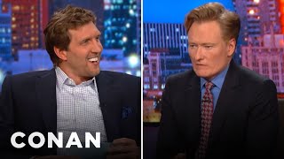 Dirk Nowitzki Gives Conan The Texas Citizenship Test  CONAN on TBS [upl. by Adnimra]