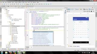 Using Material Calendar View library in Android Studio [upl. by Karine635]