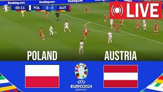 🔴 NA ŻYWO Polska vs Austria  UEFA EURO 2024  Mecz na żywo już dziś [upl. by Adnoved]