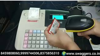 How To Use Barcode Scanner In DP1500 Billing Machine [upl. by Otreblif]