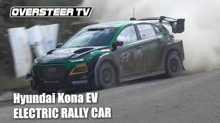 Electric Rally Car  Hayden Paddons Hyundai Kona EV [upl. by Anilejna]