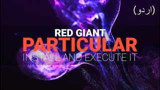 After Effects CC 2023 Red Giant Particular  After Effects  Tutorial  TYB [upl. by Abigail]