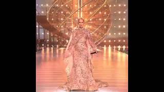 Celine Dions DRAMATIC Performance at the Elie Saab Show 2024 [upl. by Sup]