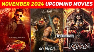 Top 10 Upcoming Big Movies Releasing November 2024 In Hindi  Upcoming Bollywood amp South Films [upl. by Razid]