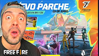 PROBANDO la NUEVA ACTUALIZACION de FREE FIRE HOY NOS DESVELAMOS ANTRONIXXG [upl. by Rori]