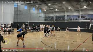 vs Dowling Catholic VBC 14U National  Des Moines IA [upl. by Mandeville986]