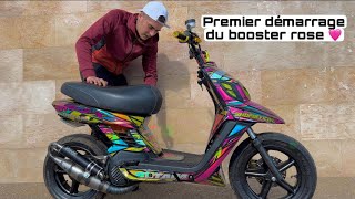 PREMIER DÉMARRAGE DU BOOSTER ROSE 🩷 ÇA MANQUE DE RÉGLAGE LA [upl. by Otiv153]