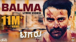 Tagaru  Balma Lyric Video  Shiva Rajkumar Dhananjay  Bhavana Manvitha  Charanraj [upl. by Nellad785]