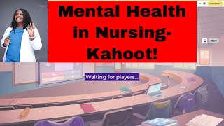 Mental Health  Kahoot [upl. by Baxy408]