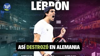 Este Juan LEBRÓN es NÚMERO 1  ANÁLISIS TÁCTICO World Padel Tour [upl. by Kathe]