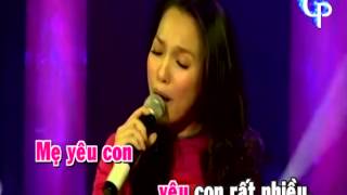 Nhật Ký Của Mẹ  Hiền Thục Karaoke [upl. by Analaj]