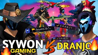 Sywon Gaming VS Dranjo 58 🔥I challenged Pappu Bhai For AWM Versus 🥱 [upl. by Daj]