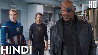 Avengers and Nick Fury Argument in Hindi  Tony Stark Thor Banner Captain America Lab Scene [upl. by Etnomed712]