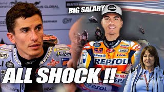 ALL SHOCK Finally Marquez LEAVED Gresini Join Aprilia INSANE SALARY Vinales Join HONDA Next Season [upl. by Eylrac490]