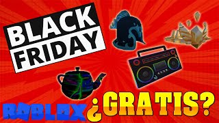 ⚫️⚫️💥GRATIS💥 NUEVO EVENTO BLACK FRIDAY en ROBLOX⚫️⚫️ OBJETOS CON DESCUENTO  LEXIM [upl. by Alinoel579]