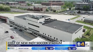 Officials weighing costs associated with possible Indy soccer stadium project [upl. by Siuqram]