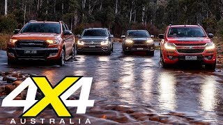 Fourway ute comparison review  4X4 Australia [upl. by Yraht]