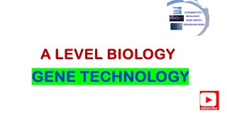 A level  Biology  Topic 8C  Gene technology  Pearson Edexcel [upl. by Emmalee]