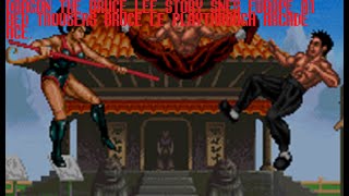 Dragon The Bruce Lee Story SNES Europe A1 Red Trousers Bruce Le Playthrough [upl. by Markowitz]